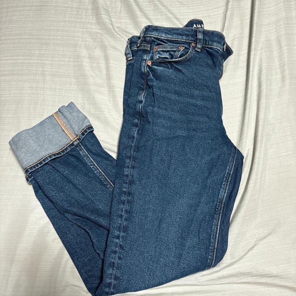 Women's Blue and Navy Jeans